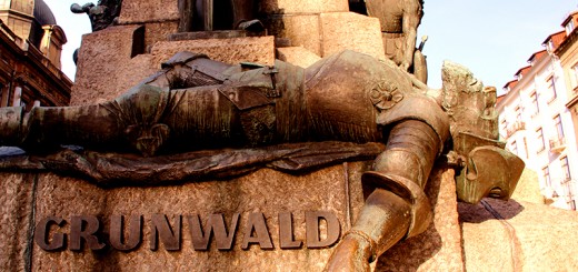 The Grunwald Monument,The fallen Grand Master Urlich von Jungingen