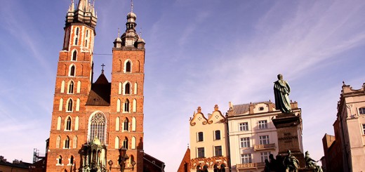 St Mary’s Church,Mary's Church, Krakow - View from the Square