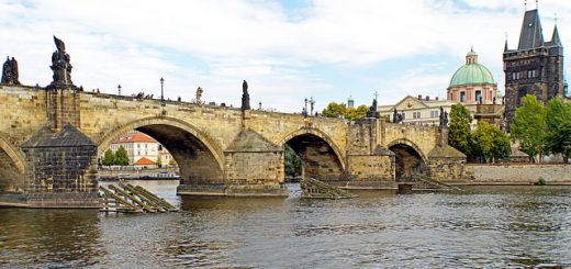 Prague film,Charles Bridge which features in the film Mission Impossible